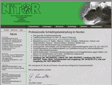 Tablet Screenshot of nitor.org